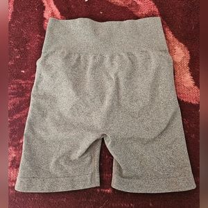 Women's Grey Athletic Running Shorts Size Large